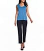 Ming Wang Knit Scoop Neck Sleeveless Tank - Image 3