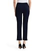 Ming Wang Petite Knit Flat Front Straight Leg Pull-On Pants - Image 2