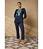 Ming Wang Plus Knit Flat Front Straight Leg Pull-On Pants - Image 4