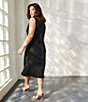 Ming Wang Plus Size Basic Sleeveless Scoop Neck Tank Midi Dress - Image 5
