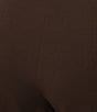 Ming Wang Stretch Crepe Flat Front Straight Leg Ankle Pants - Image 4