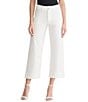 Ming Wang x Family Savvy Denim Wide Leg Cropped Cuff Jeans - Image 1