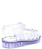 Color:Clear - Image 2 - Girls' Mini Possession Clear Fisherman Sandals (Infant)