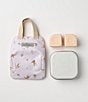 Color:Golden Swallow - Image 2 - Ready Grow Kids Bento Box & Lunch Tote Set - Golden Swallow