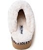 Minnetonka Cerise Suede Pile Lined Slippers - Image 5