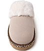 Minnetonka Cerise Suede Pile Lined Slippers - Image 6