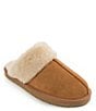 Color:Cinnamon - Image 1 - Chesney Faux Shearling Slippers