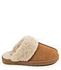 Color:Cinnamon - Image 2 - Chesney Faux Shearling Slippers