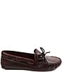 Color:Dark Brown Lariat - Image 2 - Classic Leather Driver Moccasins