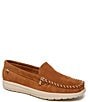 Color:Brown - Image 1 - Discover Classic Suede Loafer Mocs
