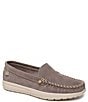 Color:Grey - Image 1 - Discover Classic Suede Loafer Mocs