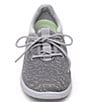 Color:Grey - Image 4 - Suede Eco Anew Recycled Fabric Sneakers