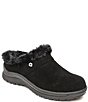 Minnetonka Emerson Suede Water Resistant Pile Lined Mules - Image 1