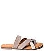 Color:Simply Taupe Multi - Image 2 - Faribee Suede Toe Loop Thong Sandals