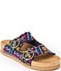 Minnetonka Georgine Shadow Geo Buckled Platform Slide Sandals - Image 1