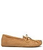Color:Tan - Image 2 - Men's Sheepskin Softsole Moccasin Slippers