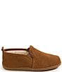 Color:Brown - Image 2 - Men's Suede Romeo Slippers