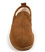 Color:Brown - Image 4 - Men's Suede Romeo Slippers