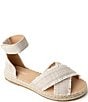 Minnetonka Pemma Herringbone Ankle Strap Espadrille Sandals - Image 1