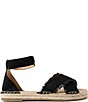 Minnetonka Pemma Linen Ankle Strap Espadrille Sandals - Image 2