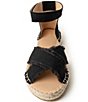 Minnetonka Pemma Linen Ankle Strap Espadrille Sandals - Image 4