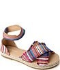 Minnetonka Pemma Stripe Ankle Strap Espadrille Sandals - Image 1