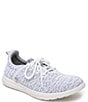 Color:White - Image 1 - Printed Eco Anew Recycled Fabric Sneakers