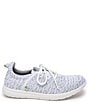 Color:White - Image 2 - Printed Eco Anew Recycled Fabric Sneakers