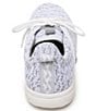 Color:White - Image 3 - Printed Eco Anew Recycled Fabric Sneakers