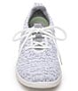 Color:White - Image 4 - Printed Eco Anew Recycled Fabric Sneakers