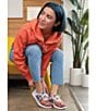 Color:Orange Sunset - Image 6 - Printed Eco Anew Sneakers