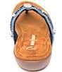 Minnetonka Silverthorne 360 Denim Ornamented Thong Sandals - Image 3