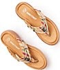 Minnetonka Silverthorne 360 Multi Print Raffia Thong Sandals - Image 4