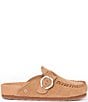 Minnetonka Suede Buckle Clogs - Image 2