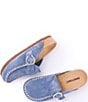 Minnetonka Suede Buckle Clogs - Image 6