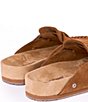 Minnetonka Suede Buckle Clogs - Image 5