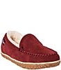 Minnetonka Tempe Suede Moccasin Slippers - Image 1