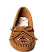 Color:Brown - Image 4 - Thunderbird Animikii Suede Softsole Moccasins