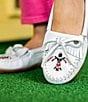 Color:White - Image 6 - Thunderbird Animikii Leather Moccasins