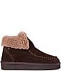 Minnetonka Women's Chandra Suede Berber Lined Platform Booties - Image 2