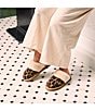 Minnetonka Women's Chesney Leopard Print Faux Fur Lined Mule Slippers - Image 6