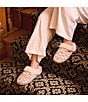 Minnetonka Women's Dina Mix Knit Faux Fur Lined Clog Slippers - Image 6