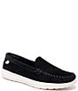 Color:Black - Image 1 - Women's Discover Classic Suede Slip-Ons