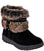 Minnetonka Women's Everett 2 Water Resistant Suede Faux Fur Cold Weather Booties - Image 1