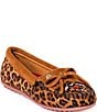 Minnetonka Women's Leopard Thunderbird Animikii Suede Moccasins - Image 1