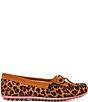 Minnetonka Women's Leopard Thunderbird Animikii Suede Moccasins - Image 2