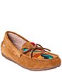 Minnetonka Women's Suede Sunset Loafer Moccasins - Image 1