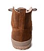 Color:Brown - Image 3 - Women's Tealey Suede Lace-Up Booties