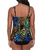 Miraclesuit Amazonia Dazzle Underwire Tankini Swim Top & Solid High Rise Bikini Swim Bottom - Image 2