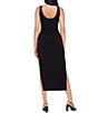 Miraclesuit Aria Solid Asymmetrical Neck Sleeveless Bodycon Dress - Image 2
